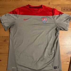 Nike Dri-Fit 2014 USA Soccer Warmup Jersey